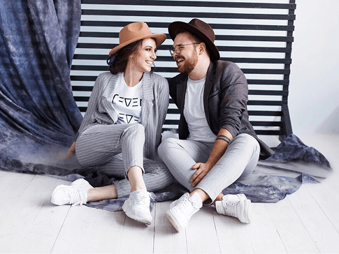 Cassandre overshirt in Trouville Beach Blue Denim